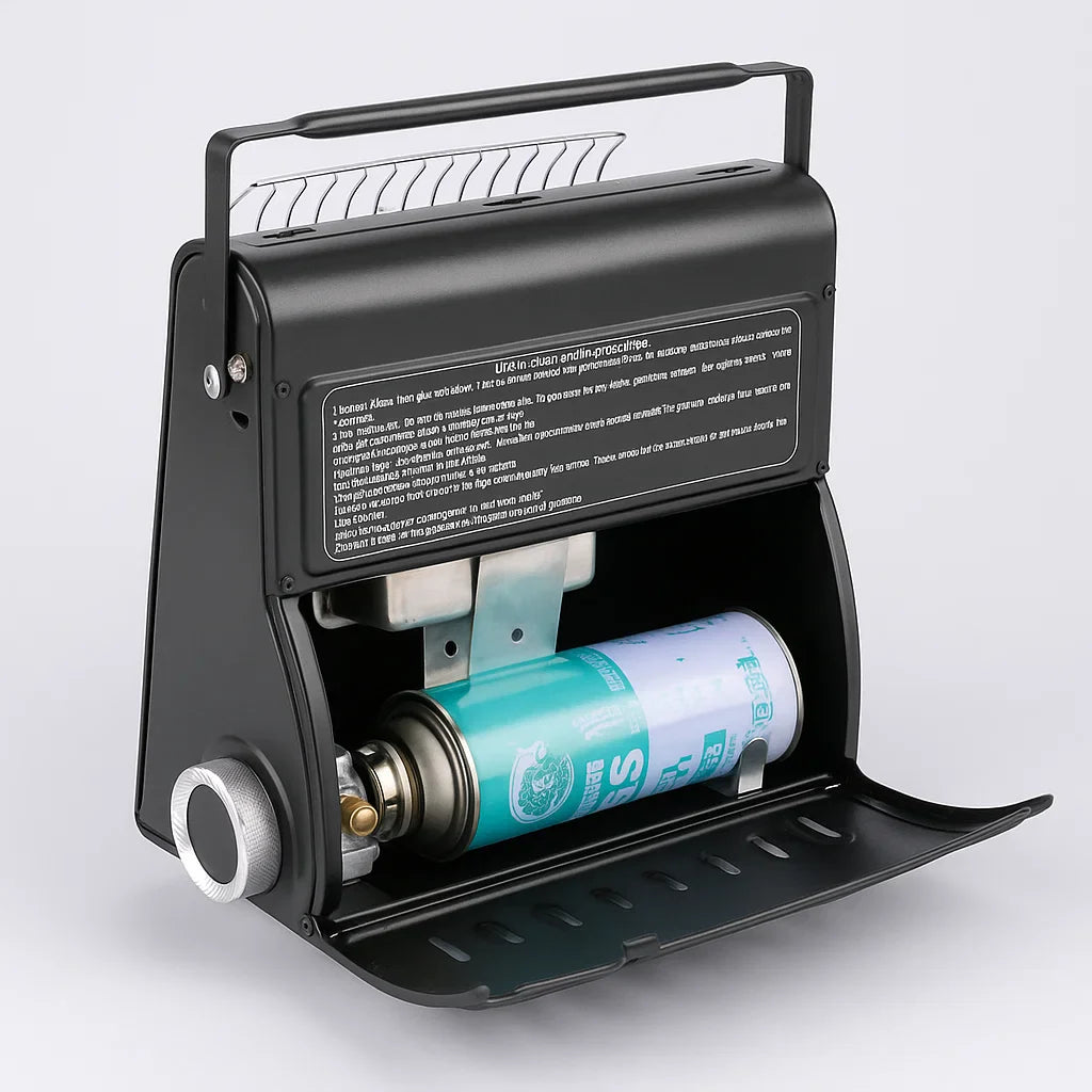 Transportabel Gasvarmer til Camping og Udendørs Komfort