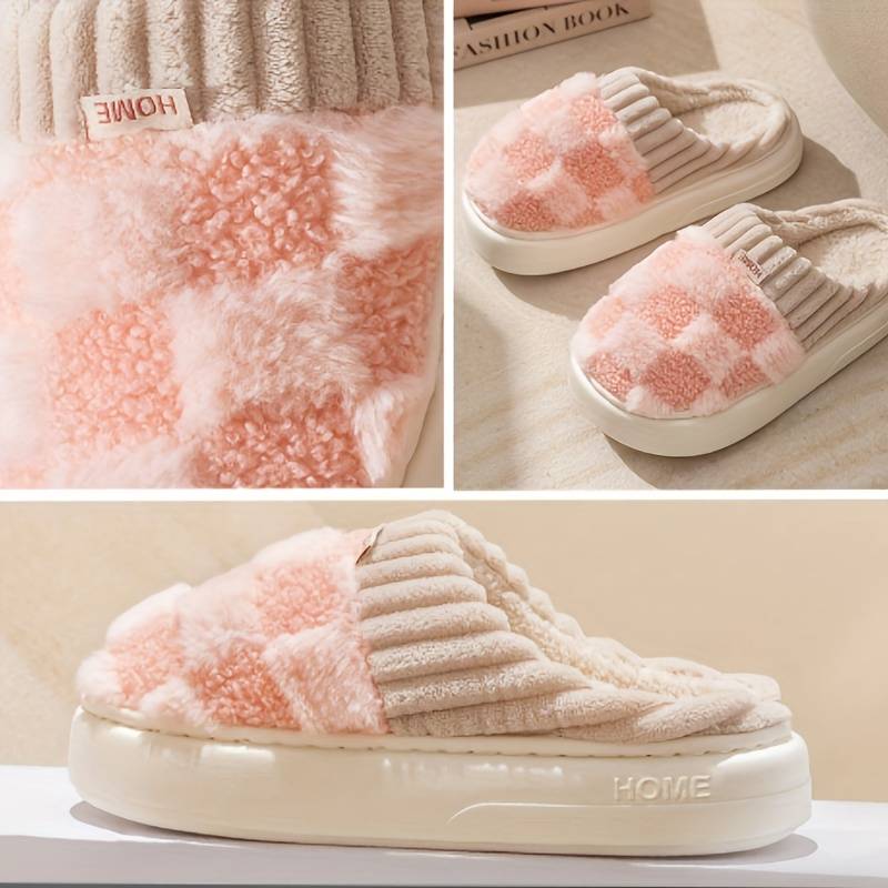 Ultra-komfortable skridsikre hjemmesko med luksuriøs varme