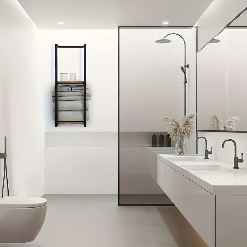 Vandtæt Håndklædeholder med Pladsbesparende Design