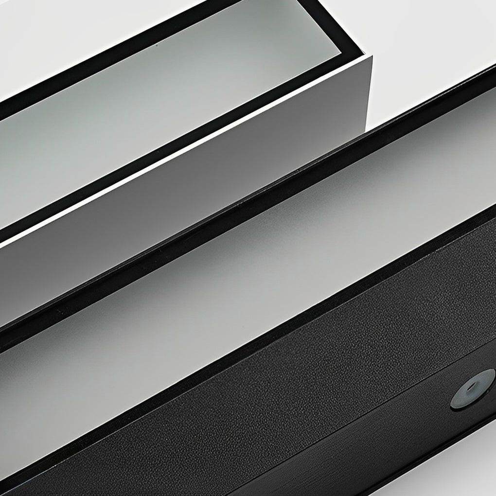 Udendørs LED Væglampe i Sort - Vandtæt og Energi-effektiv