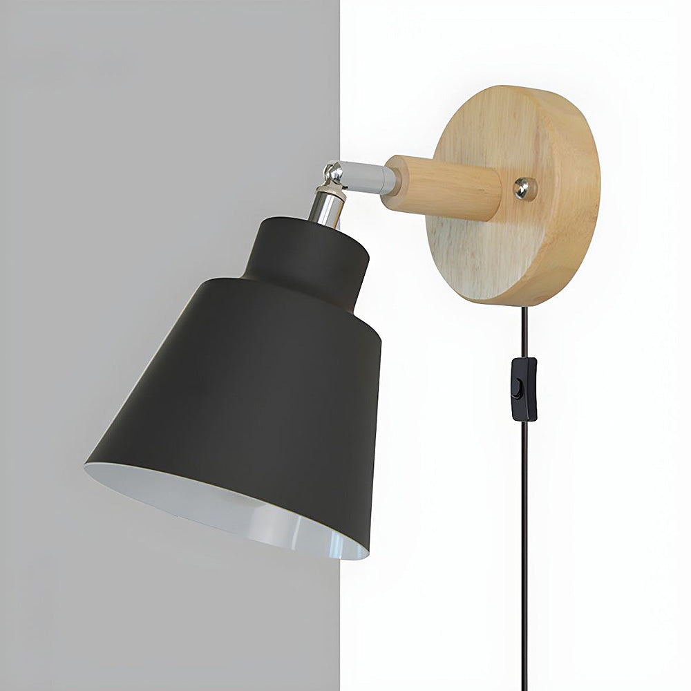 Elegant Væglampe i Træ til Hygge og Moderne Stil