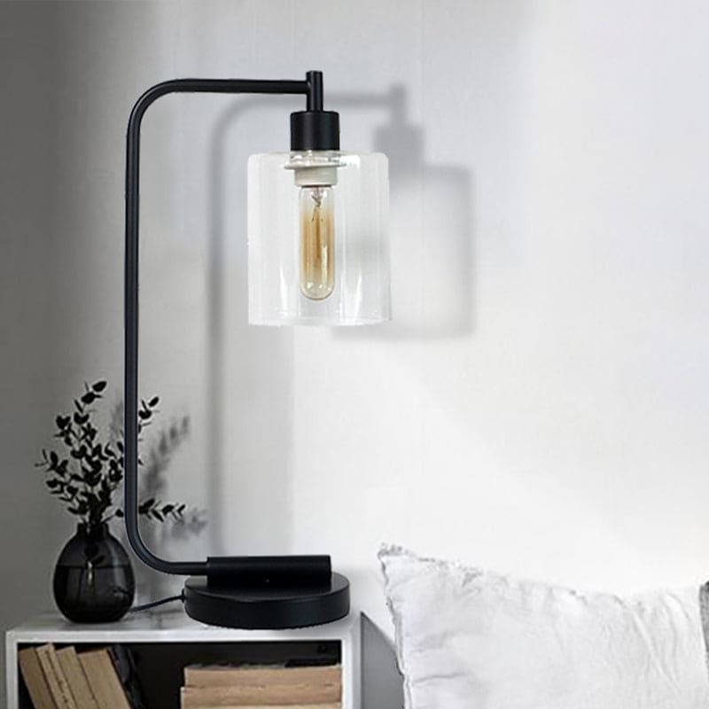 Stilfuld Cylinderbordlampe - Perfekt til Moderne Indretning