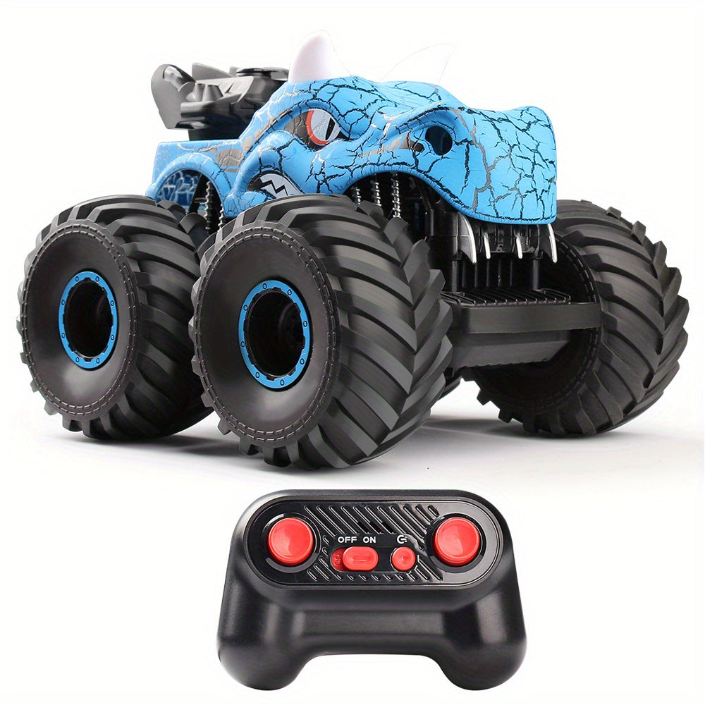 Monster Truck RC med Røg og Lys - Akrobatisk Køretoy