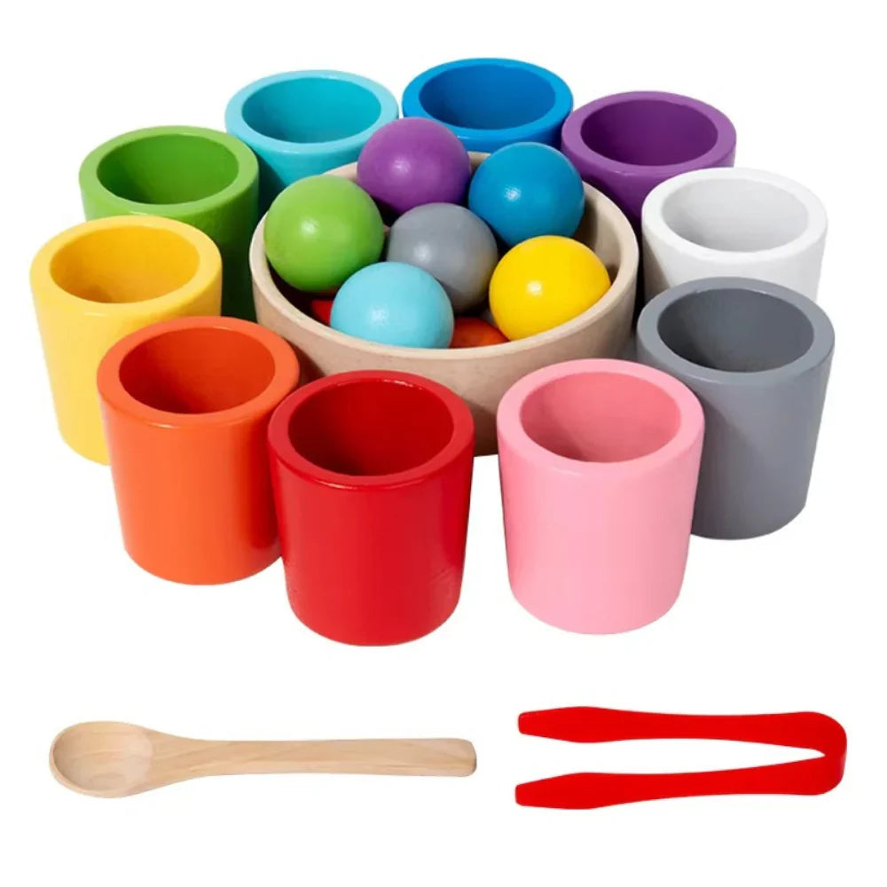 Montessori Färg & Form Lärset - Stimulerar Kreativt Lärande