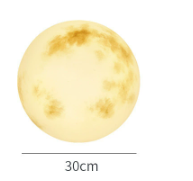 Udendørs Månelampe med Energibesparende LED