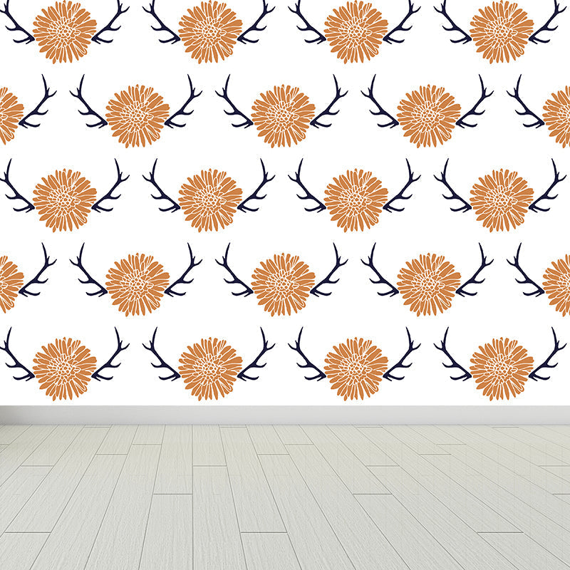 Abstrakt mönstrad tapet i modern design av non-woven material