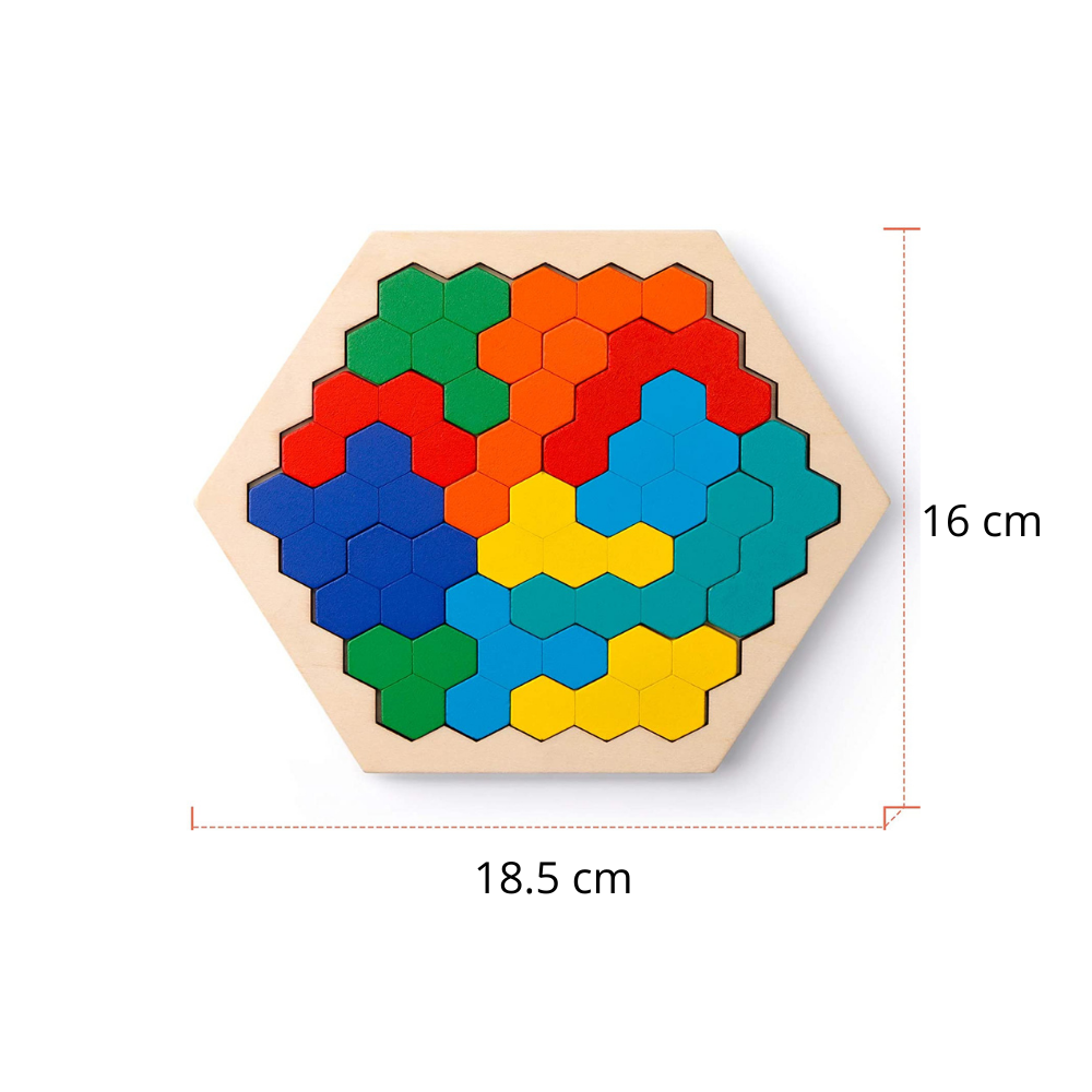 Geometriskt Pussel med Oändliga Mönster
