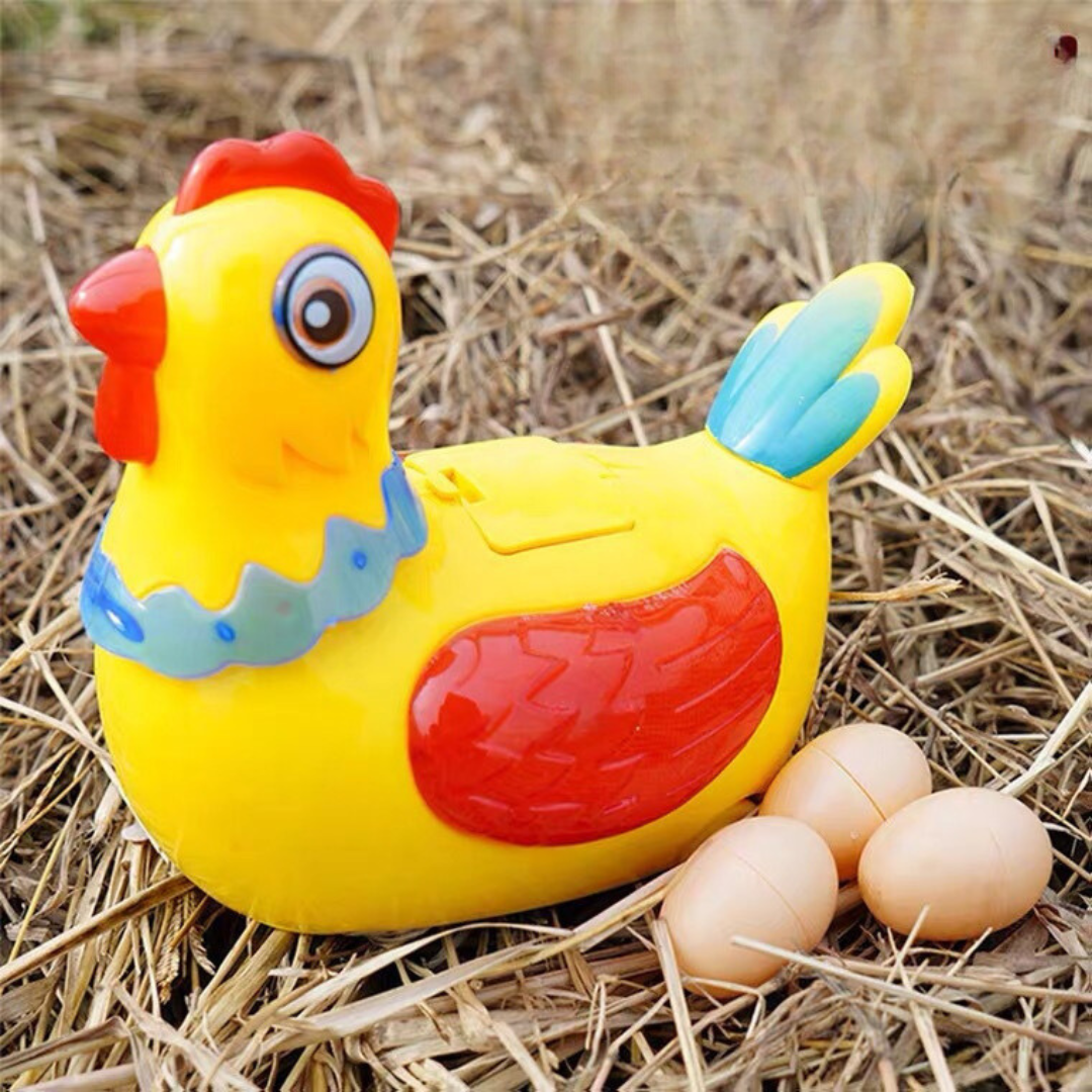Musikkyckling som värper ägg