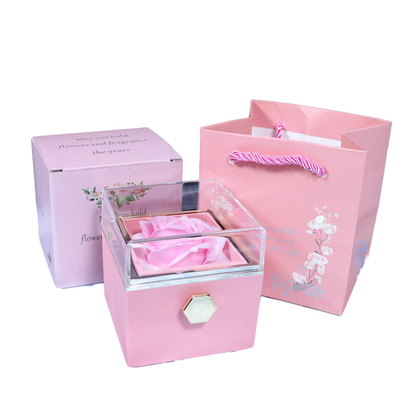 Eternal Rose Box – Elegant Opbevaring af Kunstige Roser