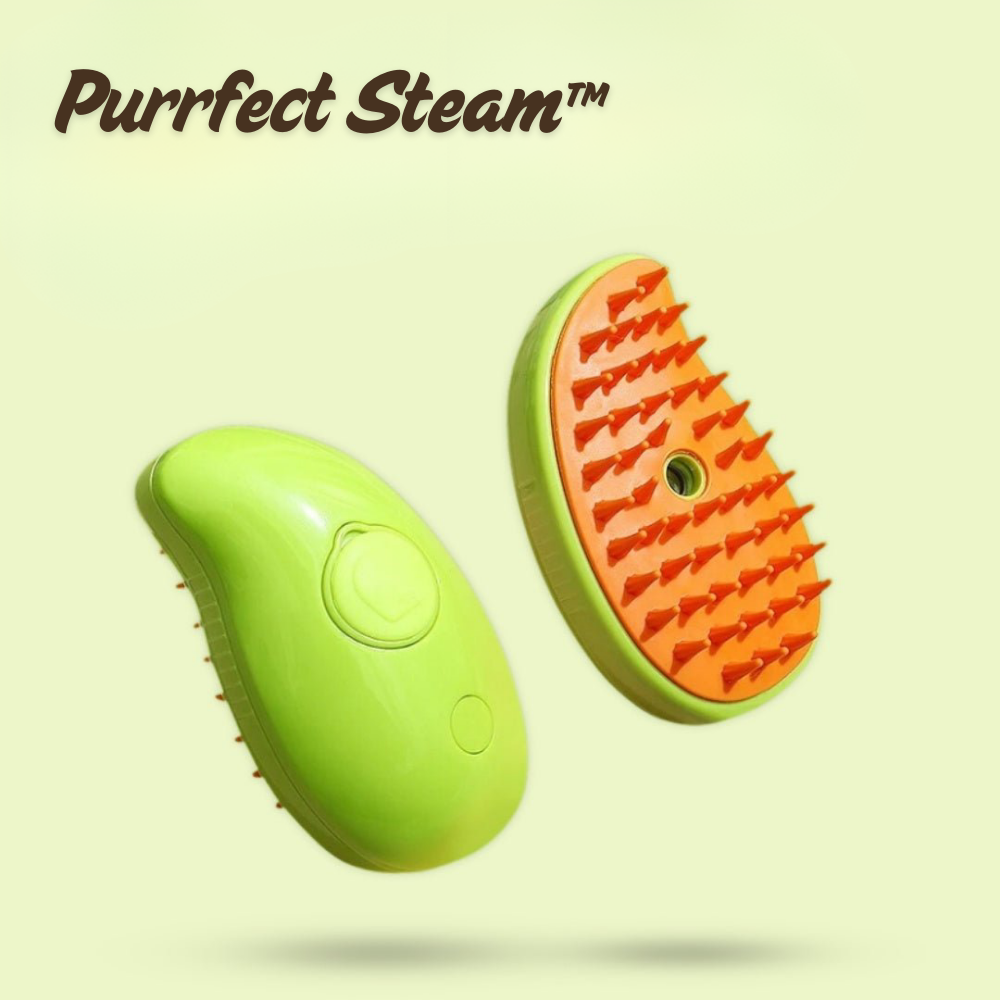 Kattebørste med Dampfunktion – Ultimativ Pleje og Velvære