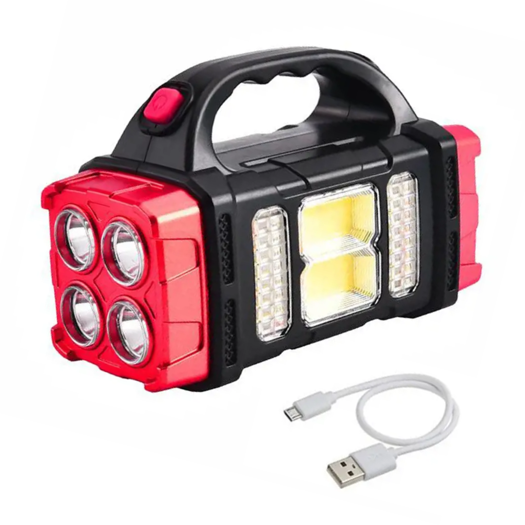 Multifunktionell nödlampa 3-i-1 – Solljus