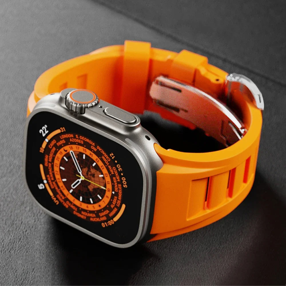 3D Silikone Urrem - Komfort og Stil til Apple Watch