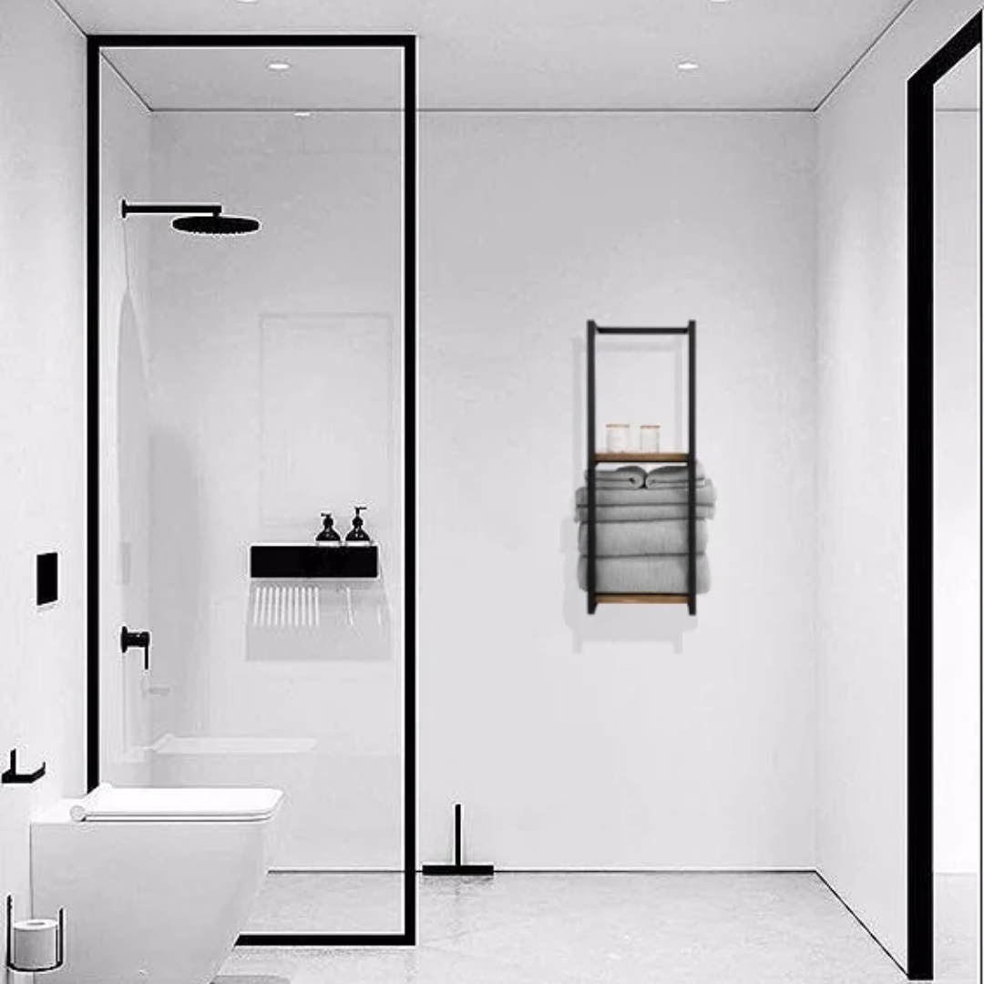 Vandtæt Håndklædeholder med Pladsbesparende Design