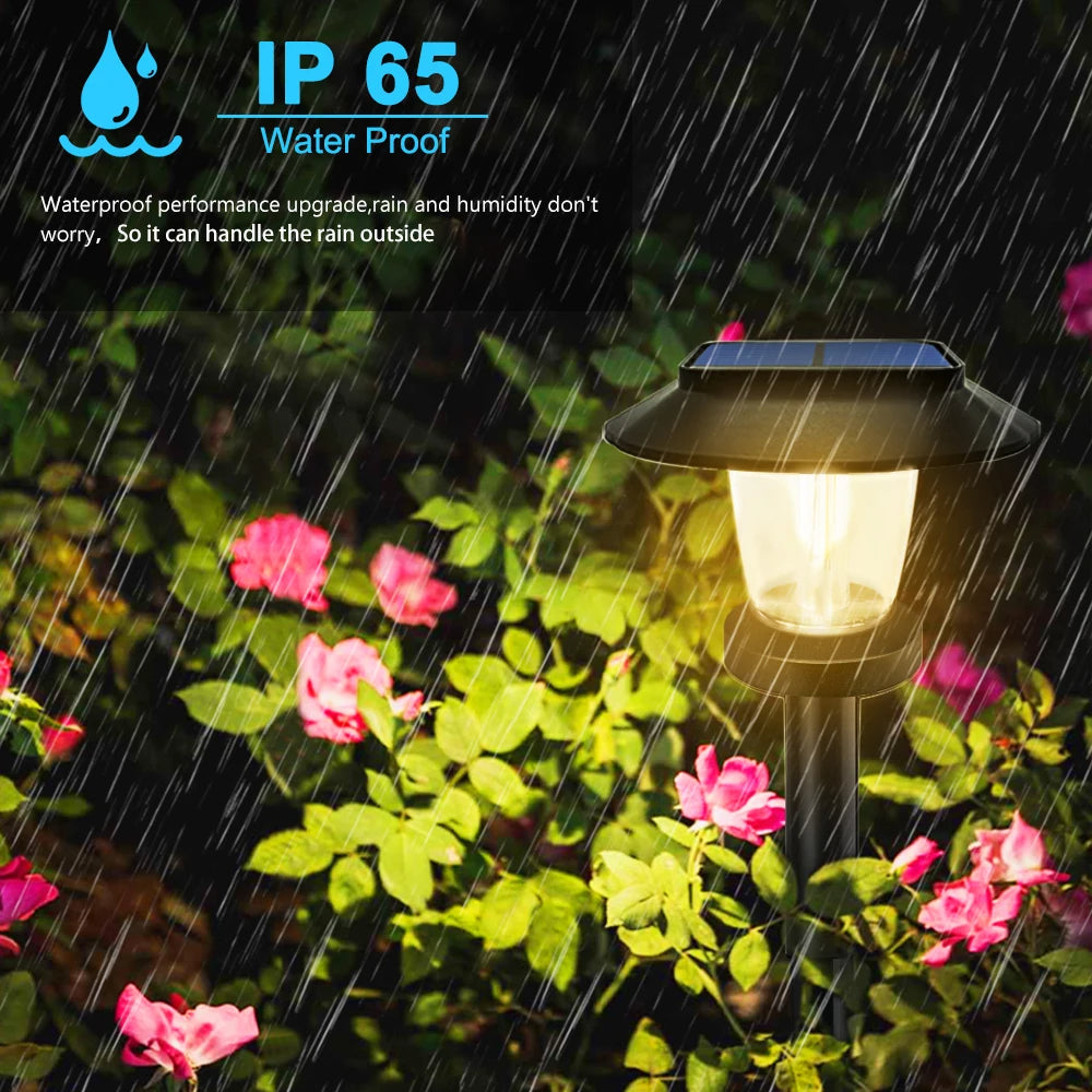Solcelle LED Vejlamper IP65 – Stilfuld og Energibesparende