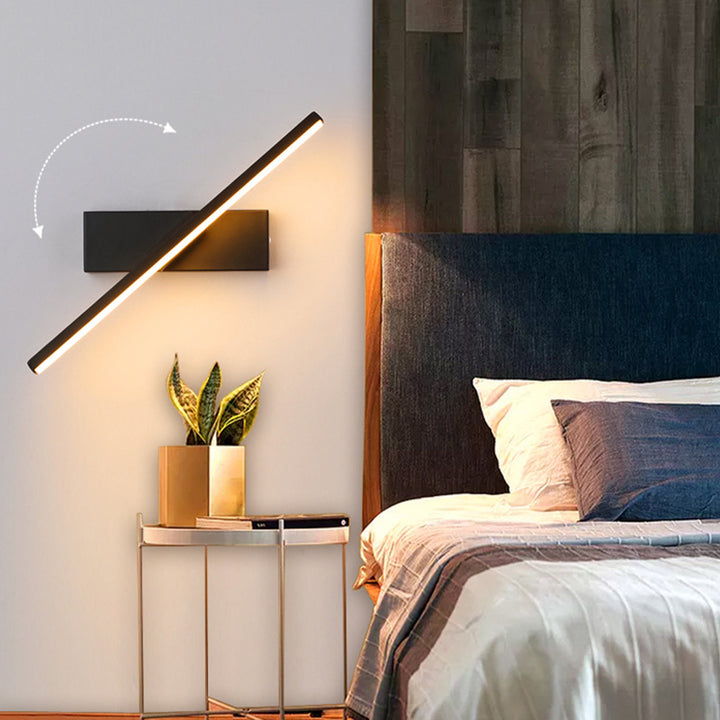 Stilfuld Væglampe med Roterbart Design og LED Lys