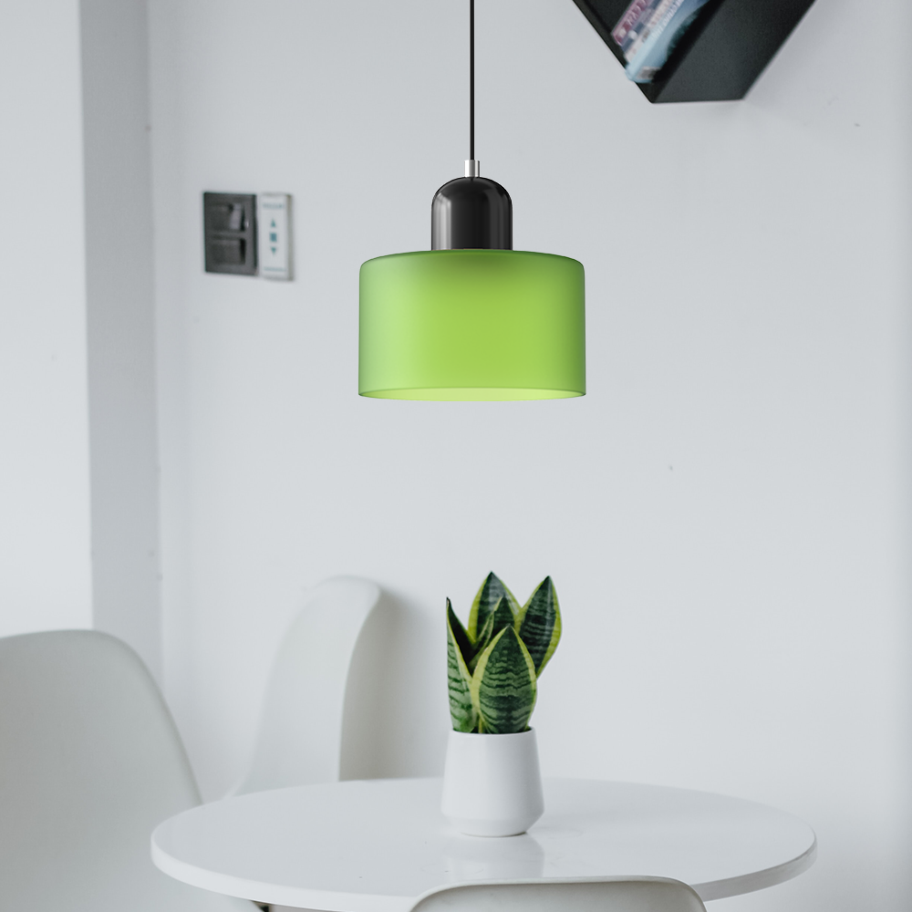 Elegant Glaspendel med Justerbar Højde – Perfekt til Moderne Hjem