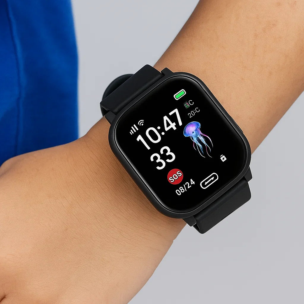 Barnvänlig GPS Smartwatch med Vattentät Säkerhet