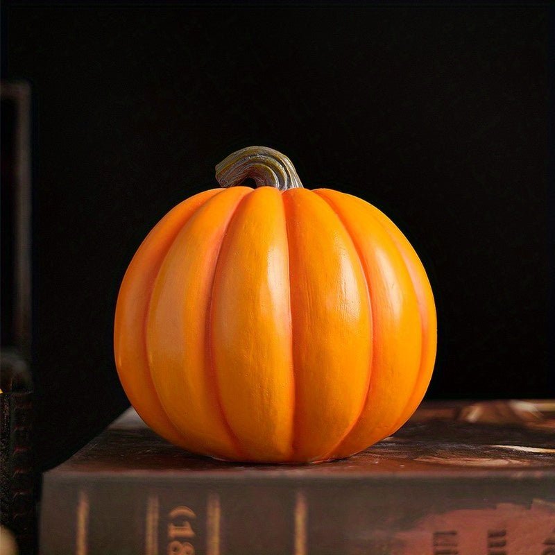 Uhyggelig Græskar Med Dødningehoved | Holdbar Halloween Dekoration