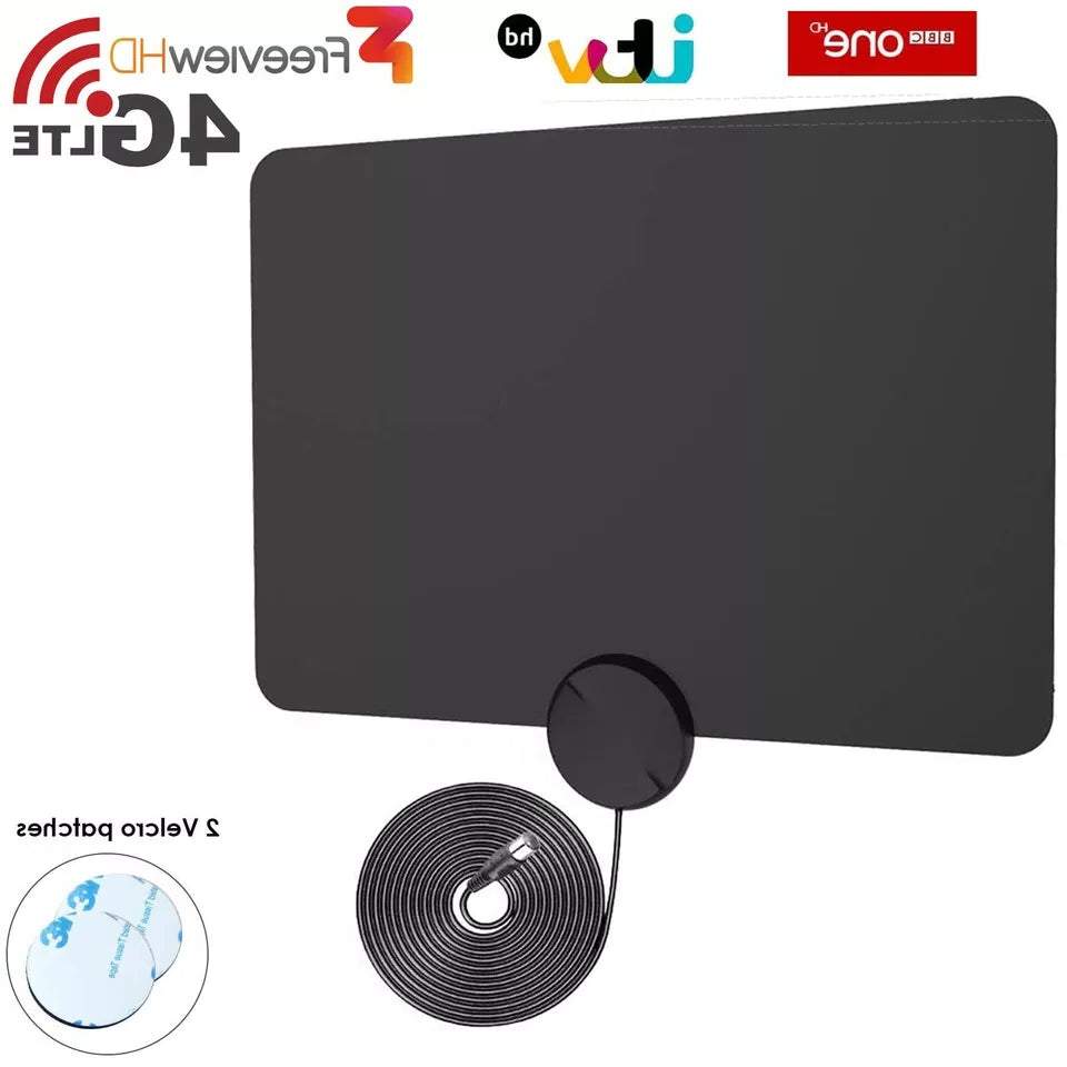 Inomhus 4G TV-antenn med hög signalstyrka för 4K TV