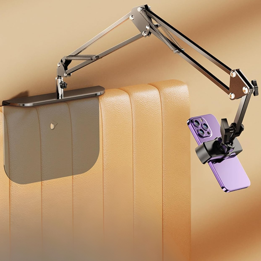 360° Fleksibel Mobilholder til Sengen og Bordet - Pladsbesparende