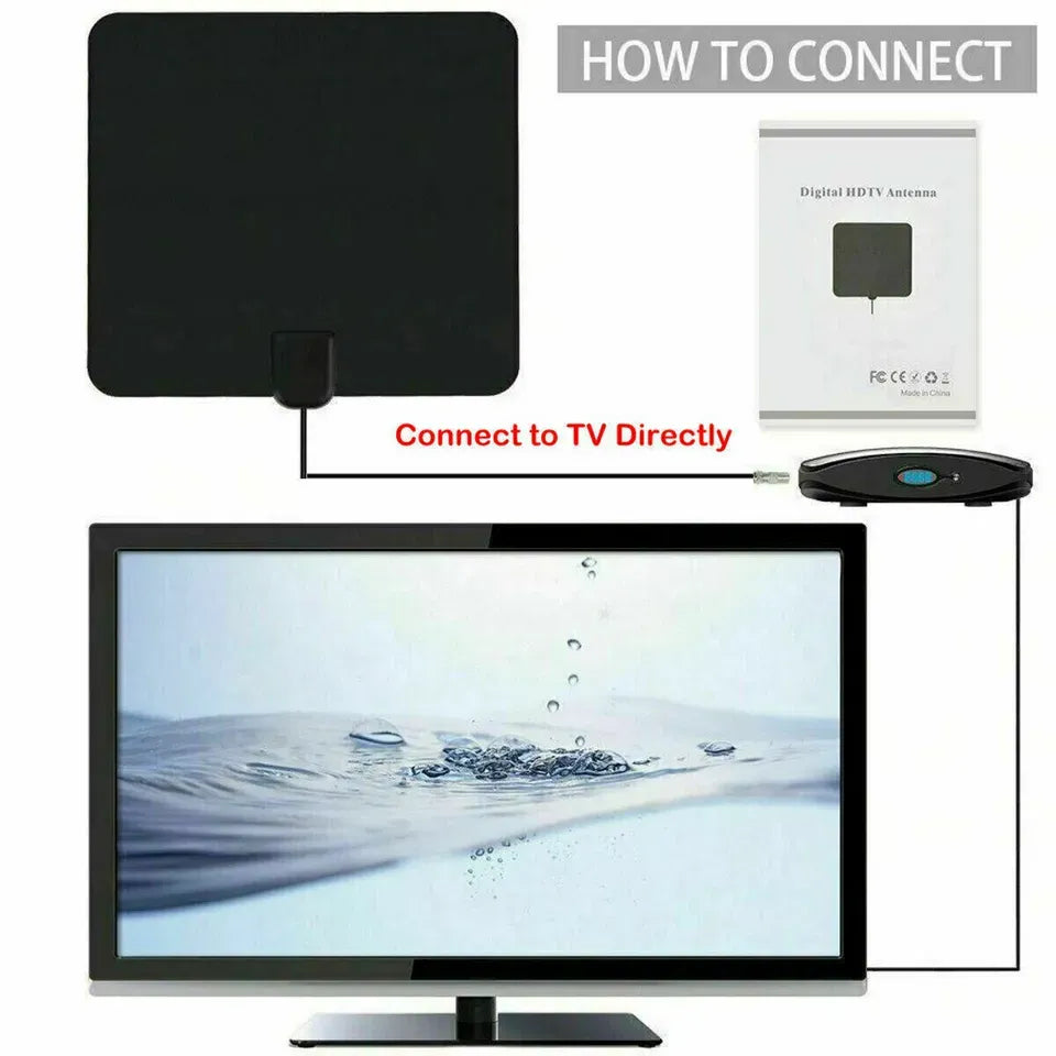 Indendørs 4G TV-antenne – Krystalklar 4K HD Freeview-modtagelse