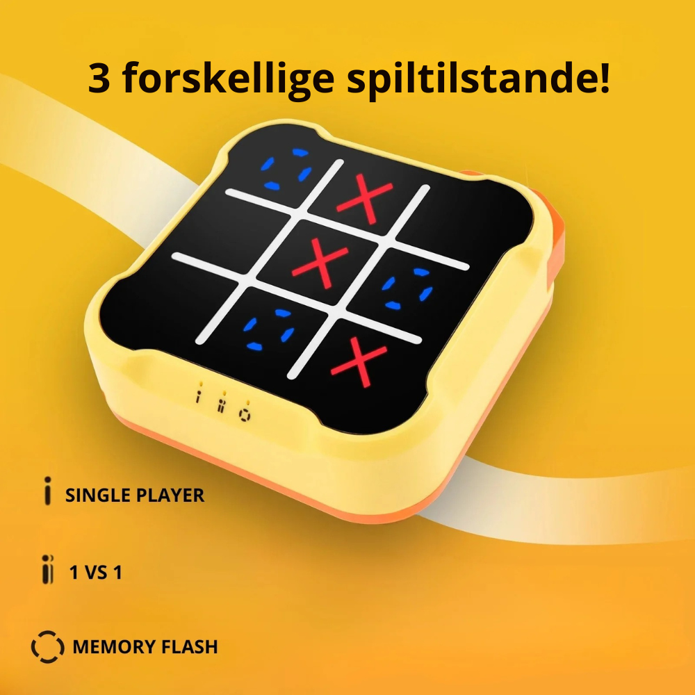 Elektronisk Tic Tac Toe – Sjovt og Bærbart Spil for Alle