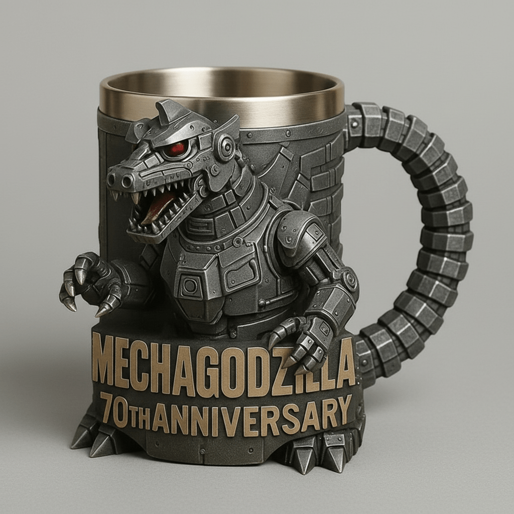3D Keramikkrus med Monsterdesign til Kaffeentusiaster