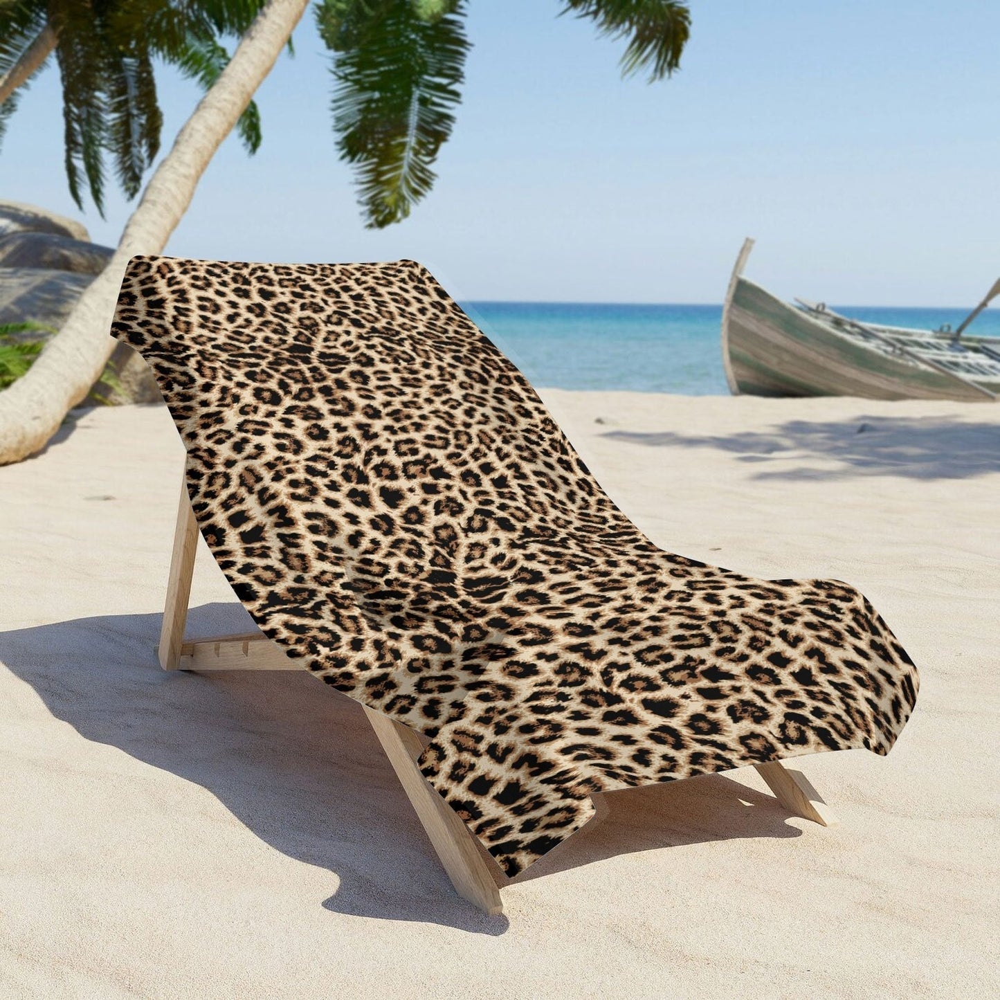 Super Blød Mikrofiber Strandhåndklæde - Hurtigtørrende Design