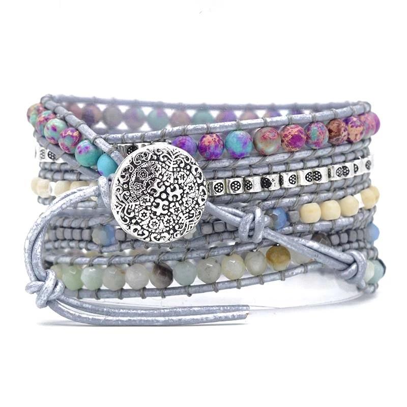 HealingWrap Armband i Turkos - Harmoni och Skydd