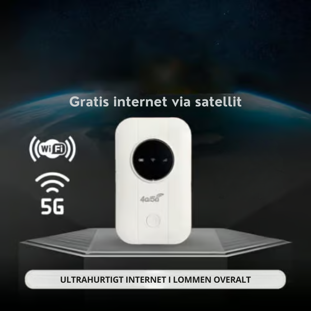 Rejse-WiFi: Ubegrænset Internet Globalt, Hurtigt & Stabilt