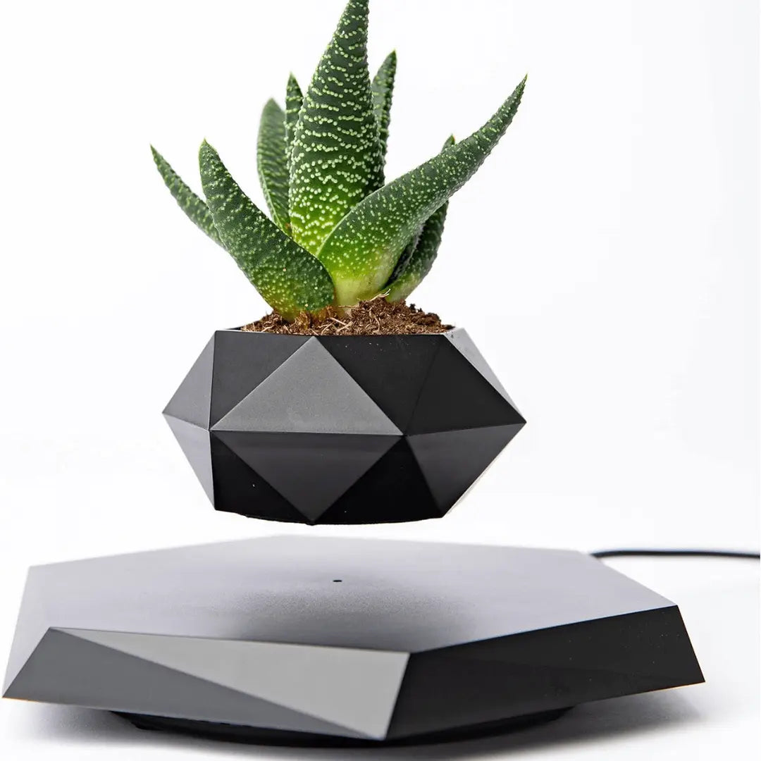 Svævende Plantekrukke med Magnetisk Levitationssystem - FloraMag