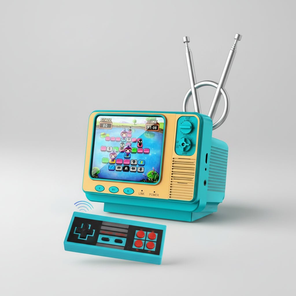Trådlös 8-Bit Retro Spelkonsolkontroll – Nostalgi & Frihet