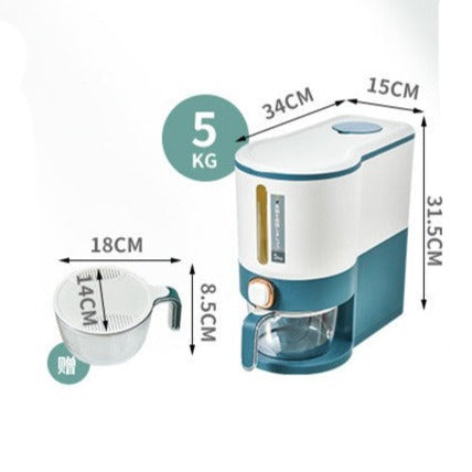 Automatisk presse-type korn dispenser