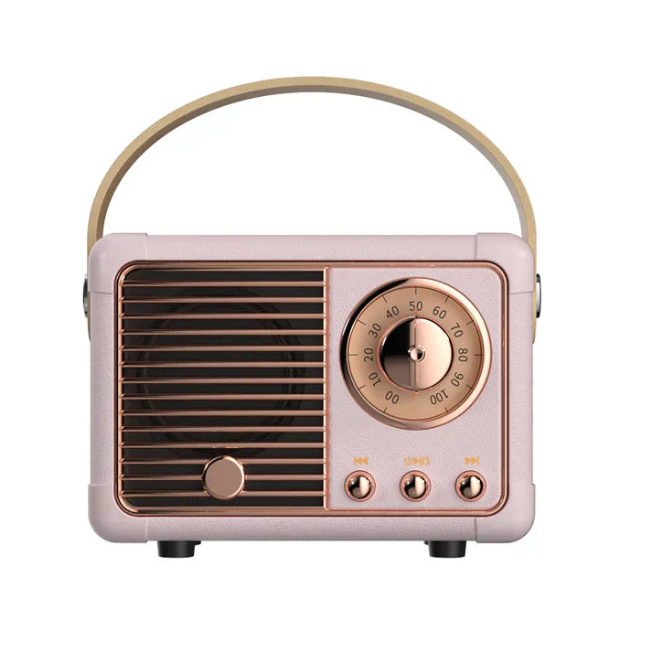 RetroSound Bluetooth Højttaler | Elegant og kraftfuld lyd i kompakt design