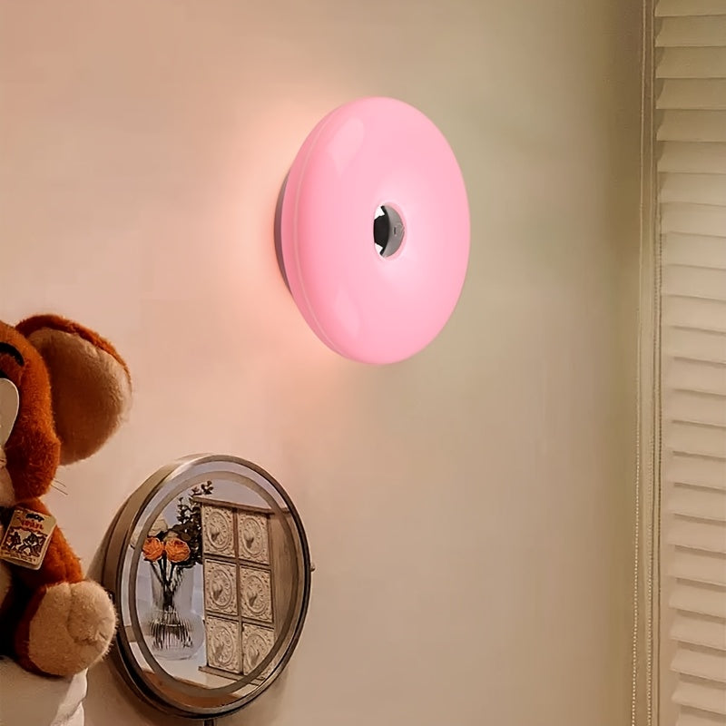 Uppladdningsbar LED Vägglampa – Snygg Design & Beröringskontroll