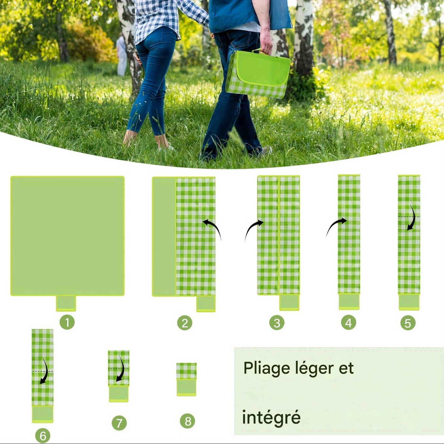 Vandtæt Picnic Tæppe – Komfortabelt og Let Transportabelt