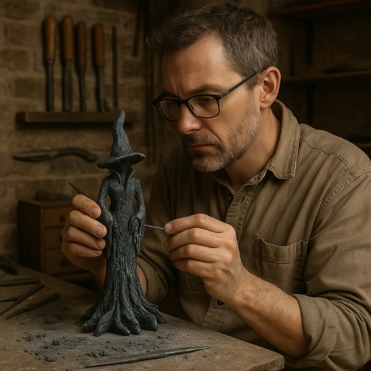 Sheltering Statue of the Silent Guardian