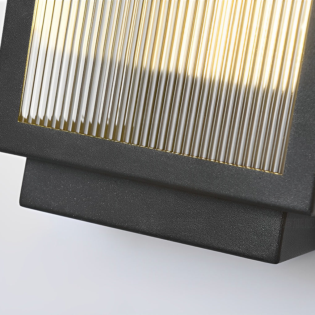 Vandtæt LED Udendørsvæglampe med Moderne Design