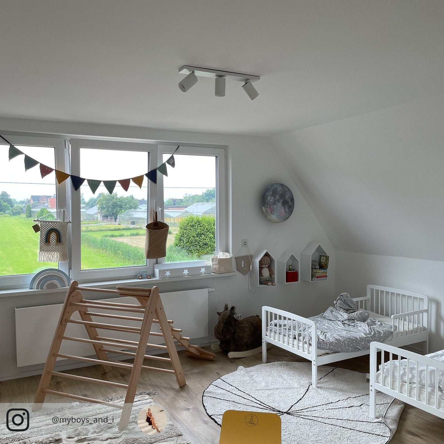 Justerbare Loftspots i Hvidt Aluminium til Moderne Belysning