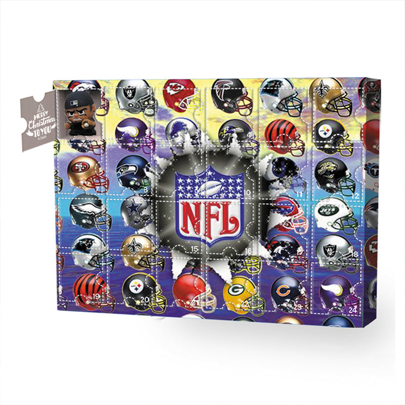 NFL Julekalender med 24 Gaver – GridironTematiseret
