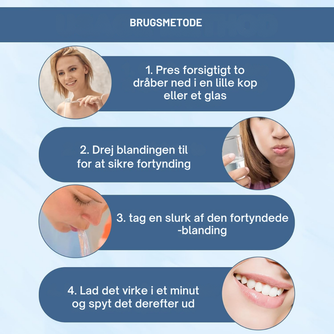 Naturlig tandköttsvård med örtextrakt för ett friskt leende