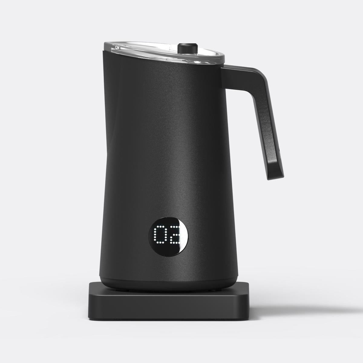 Automatisk mælkeskummer med mikrofoam til mælk og plantebaserede drikke