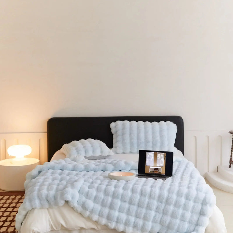 Vendbar SnuggleSoft Plaid | Fleece | Året rundt varme
