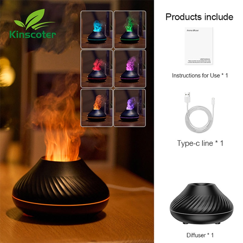 Luminous Volcano USB Luftfugter Lampe