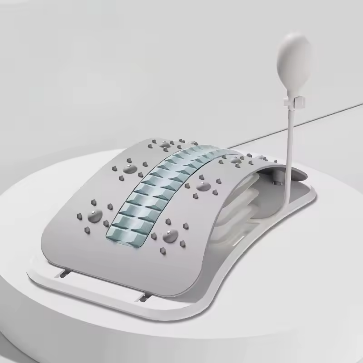 Luftmassagemadrass för rygg och ländrygg