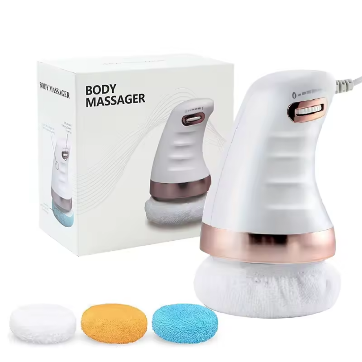 Effektiv massageapparat för bekämpning av celluliter
