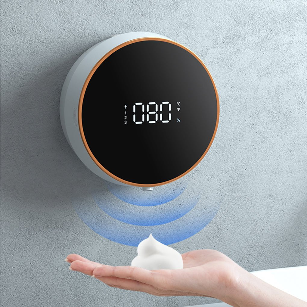 Automatisk tvåldispenser med justerbart skum för hög hygien
