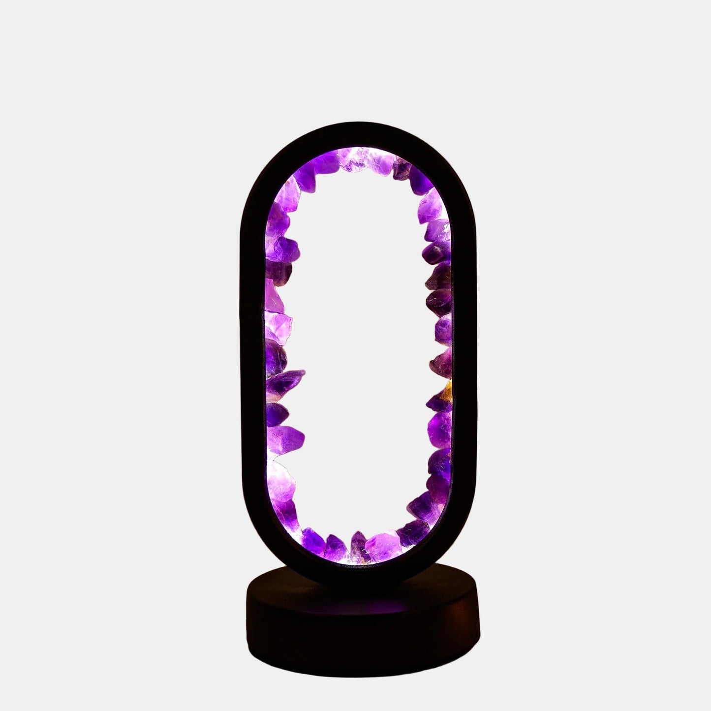 Amethyst Lampe: Beroligende Lys & Naturlig Skønhed