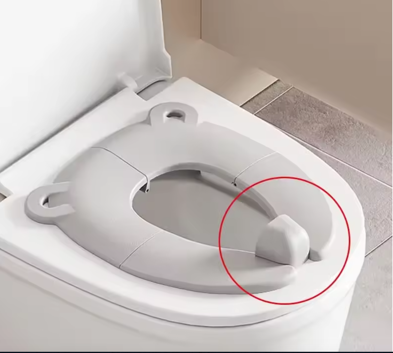 Bärbar hopfällbar barntoalettsits - Trygg & Hygienisk