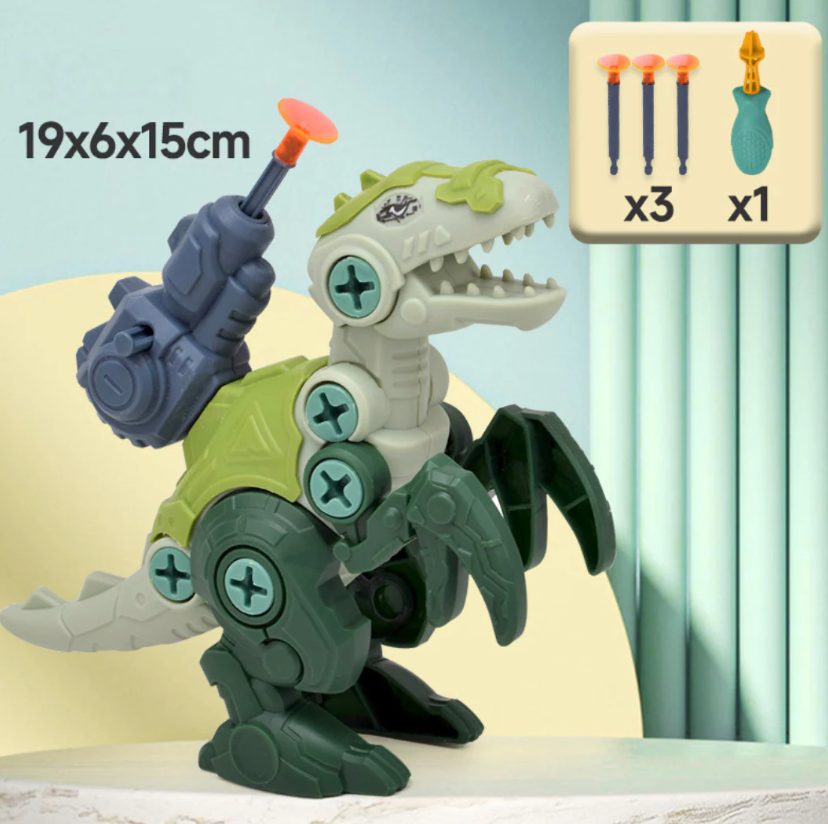 Bygg & Skjut Dinosaurieset för Kreativ Lek & Lärande